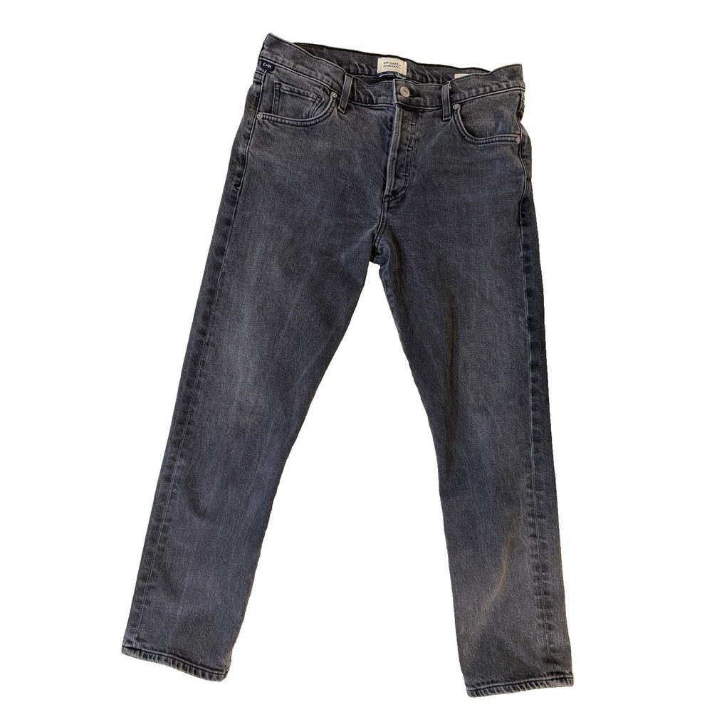 Citizens Humanity Emerson Jeans Womens 26 Charcoal Boyfriend Quiet‎ Luxury Denim